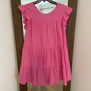 Pink Lily: Hot Pink Layered Dress, Size S, GUC, Worn 1x